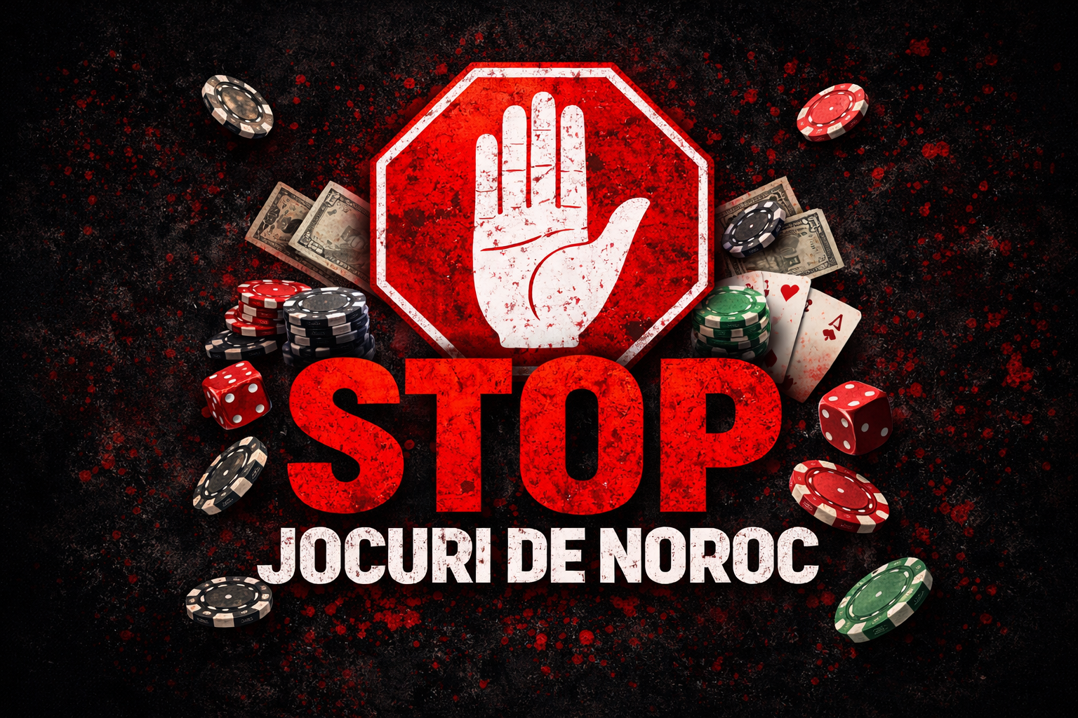 STOP JOCURI DE NOROC – SALVAȚI COPIII